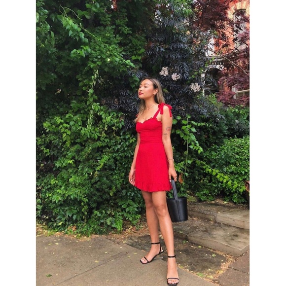 Reformation Dresses & Skirts - ❌[SOLD]❌Reformation Christine Dress || Lipstick